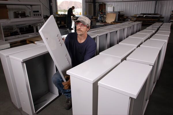 Custom sheet metal enclosure
